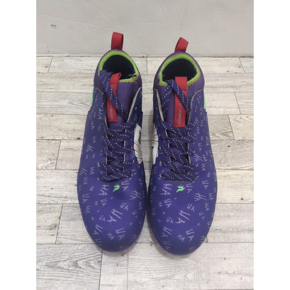 Classic 'The Joker' Football Cleats - Quantum Speed Cleats Size 9 US 8.5 Uk